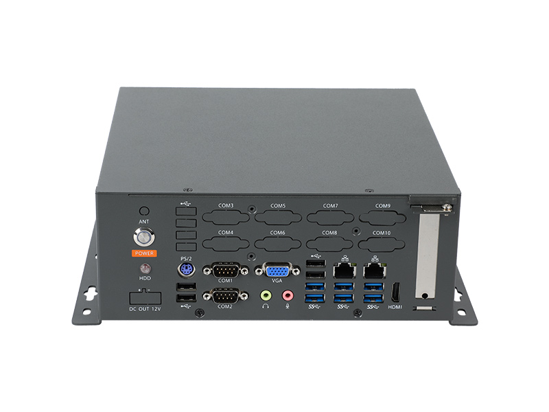 國產(chǎn)桌面式工控機,無風扇工業(yè)服務器,DTB-2105S-B678AMC