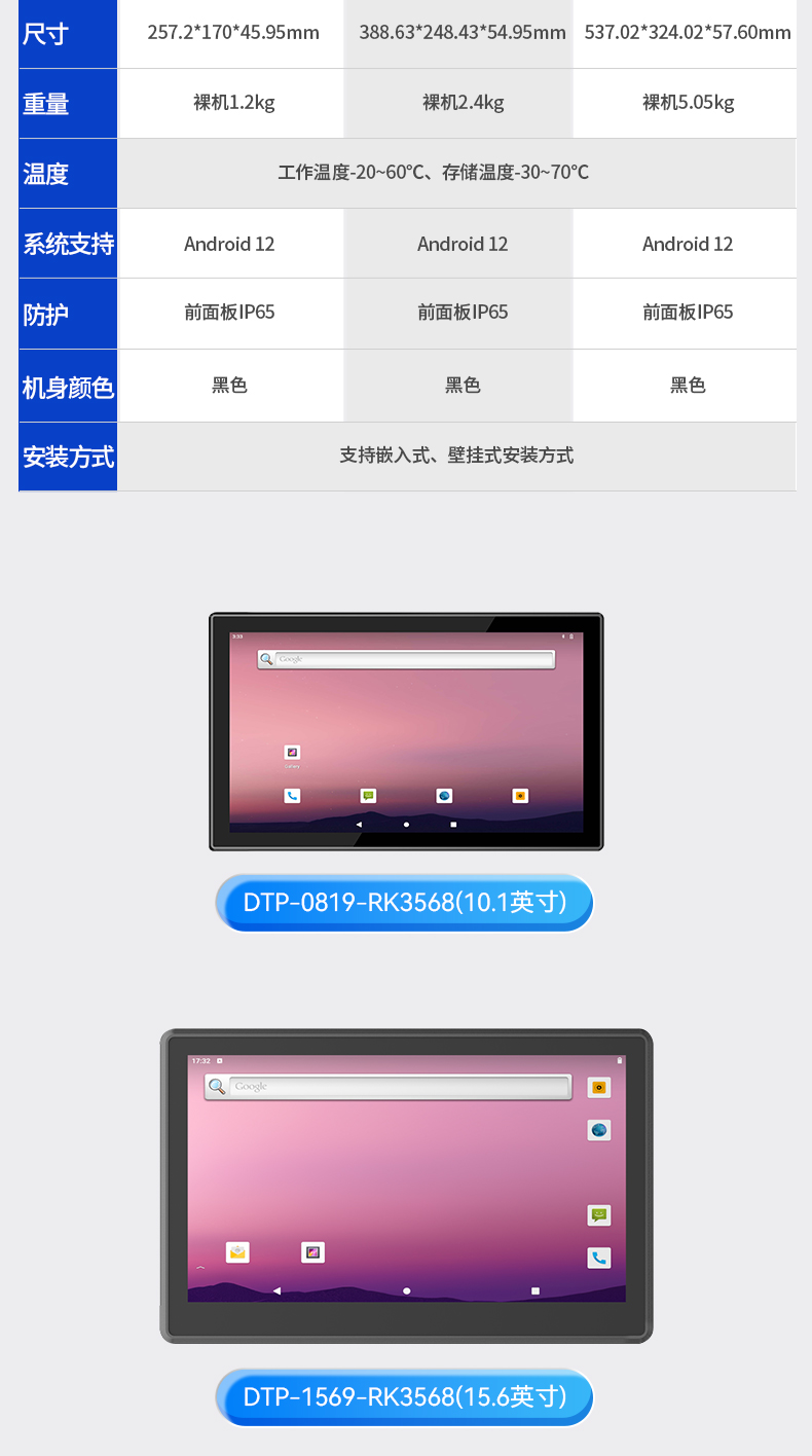 10.1英寸工業平板電腦,10點電容屏,DTP-0819-RK3568.jpg 10.1英寸工業平板電腦,10點電容屏,DTP-0819-RK3568.jpg