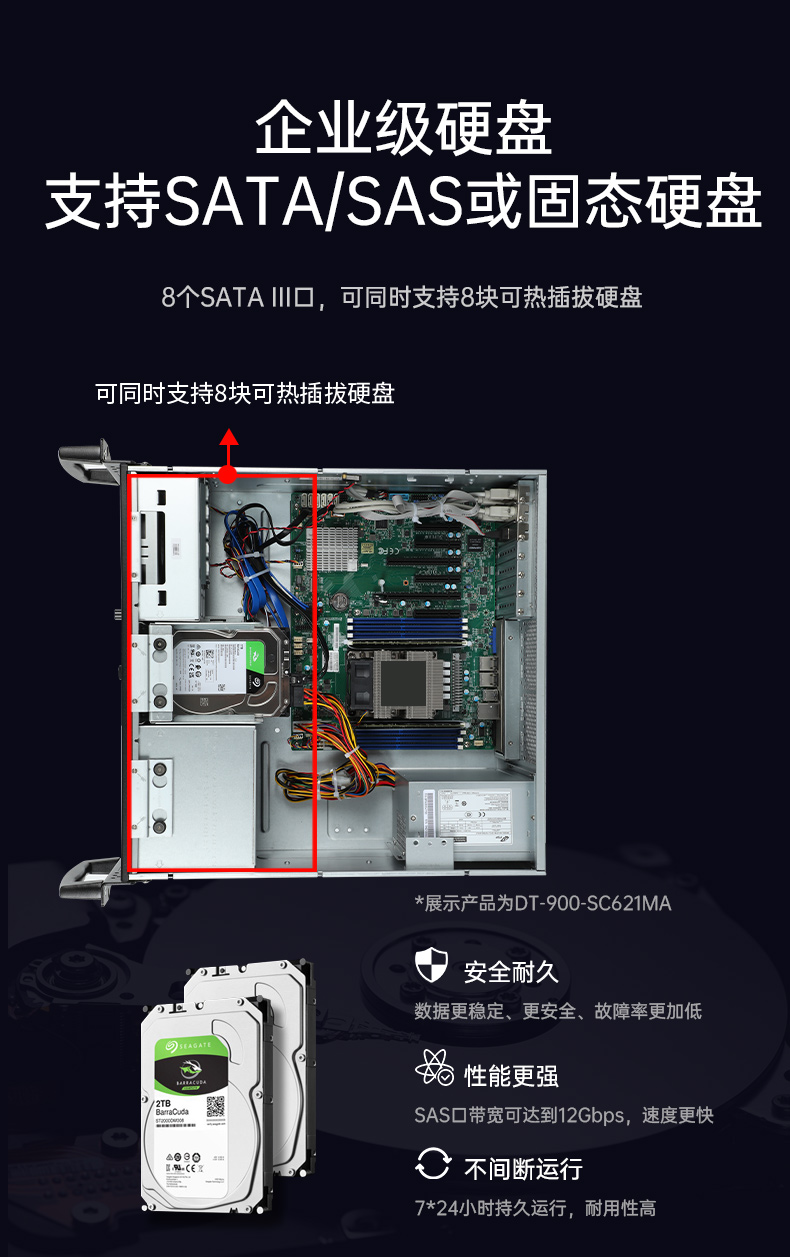 2U服務器工控機,工業控制電腦,DT-26508-SC621MA.jpg 2U服務器工控機,工業控制電腦,DT-26508-SC621MA.jpg
